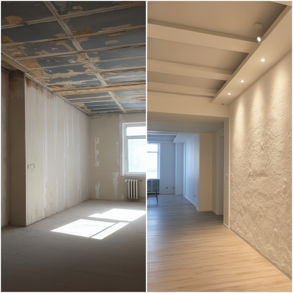 elcancho_plit-screen_comparison_left_side_old_noisy_room_with_r_8c41d384-2ac9-4b45-8745-6abe9a3f4b2c